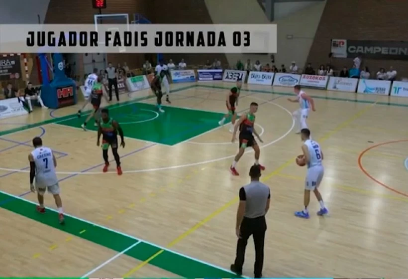 Pablo Marín, ¡Jugador FADIS de la jornada!